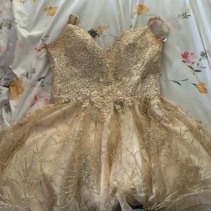 Gold Special Occasion Dress